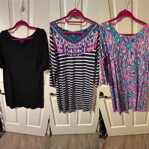 3 Lilly Pulitzer dresses size XL